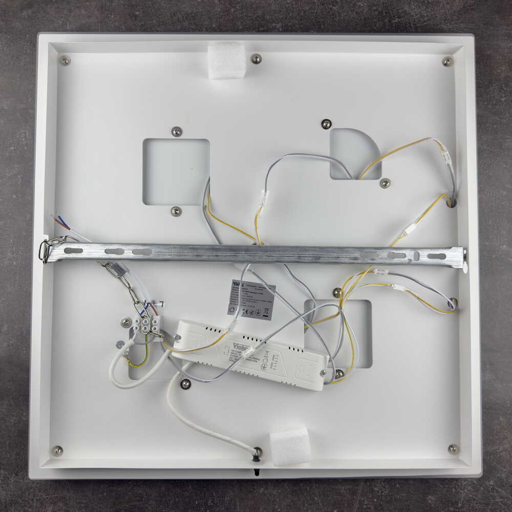 Світильник LED smart OXFORD з пультом 110Вт 3000-6000K 8000Lm Квадратний Білий 220425